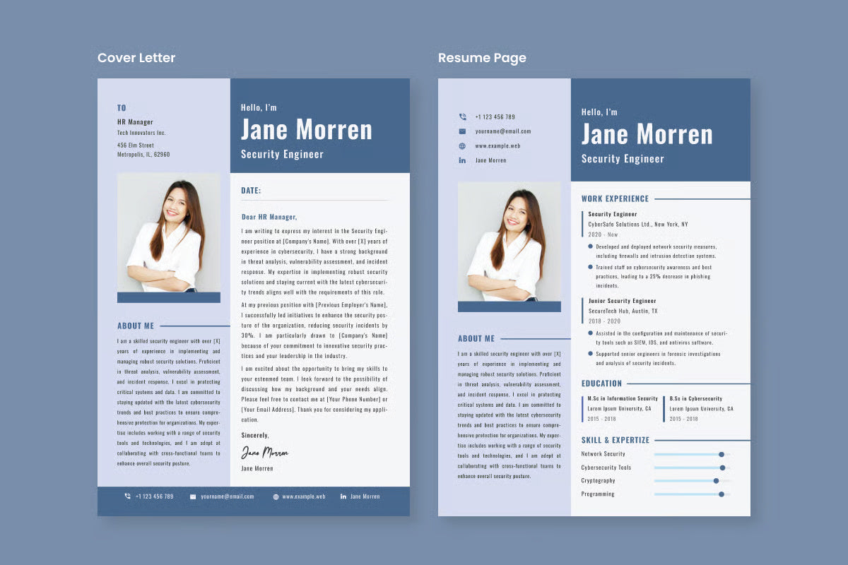 CV Resume Cyber Security V6