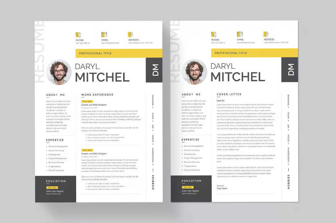 Clean Resume/CV