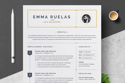 Simple And CV Design Resume