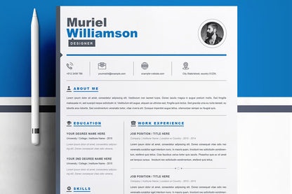 Minimalist Executive Resume Layout
