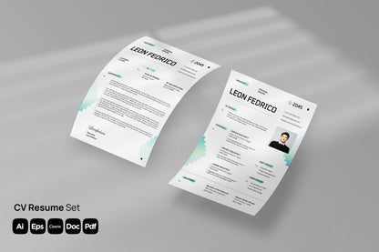 Modern Clean Professional CV Resume