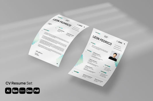 Modern Clean Professional CV Resume
