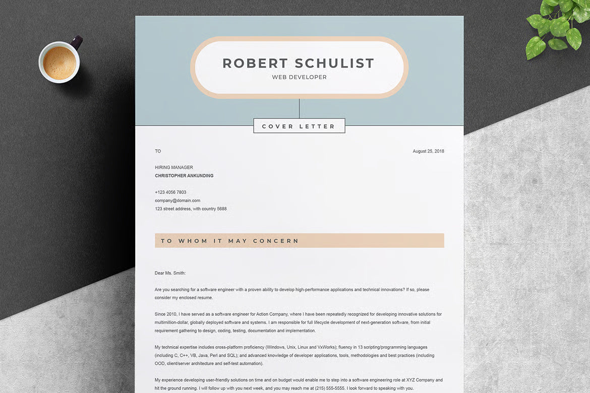 Job Resume Template