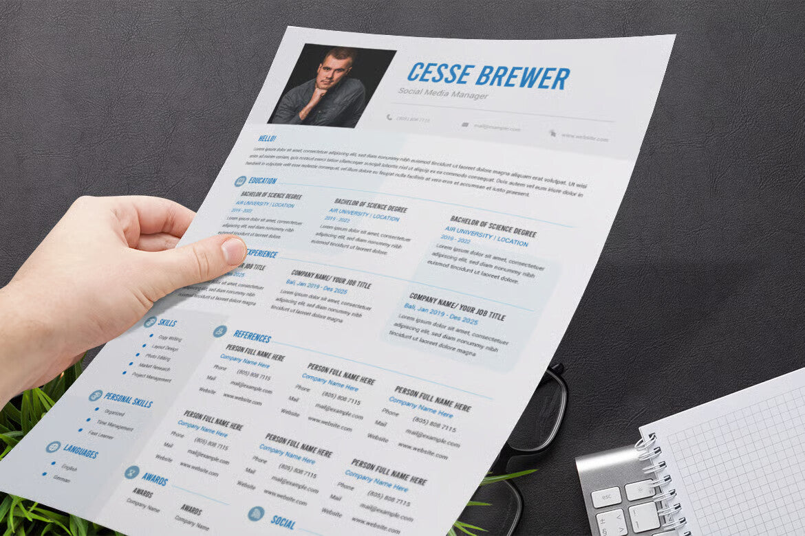 Resume / CV Template Pro