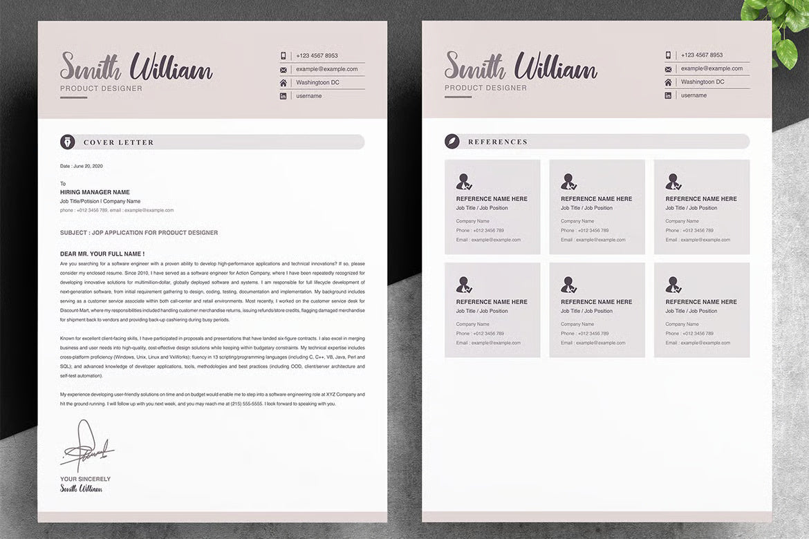 Modern Resume Template