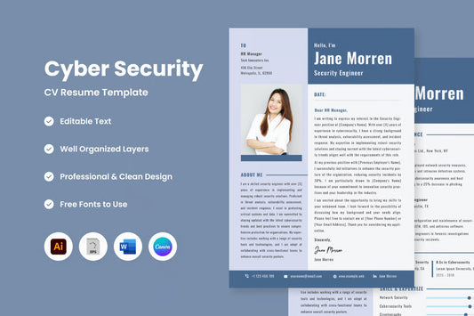 CV Resume Cyber Security V6