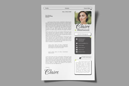 Creative Retro Cv Resume