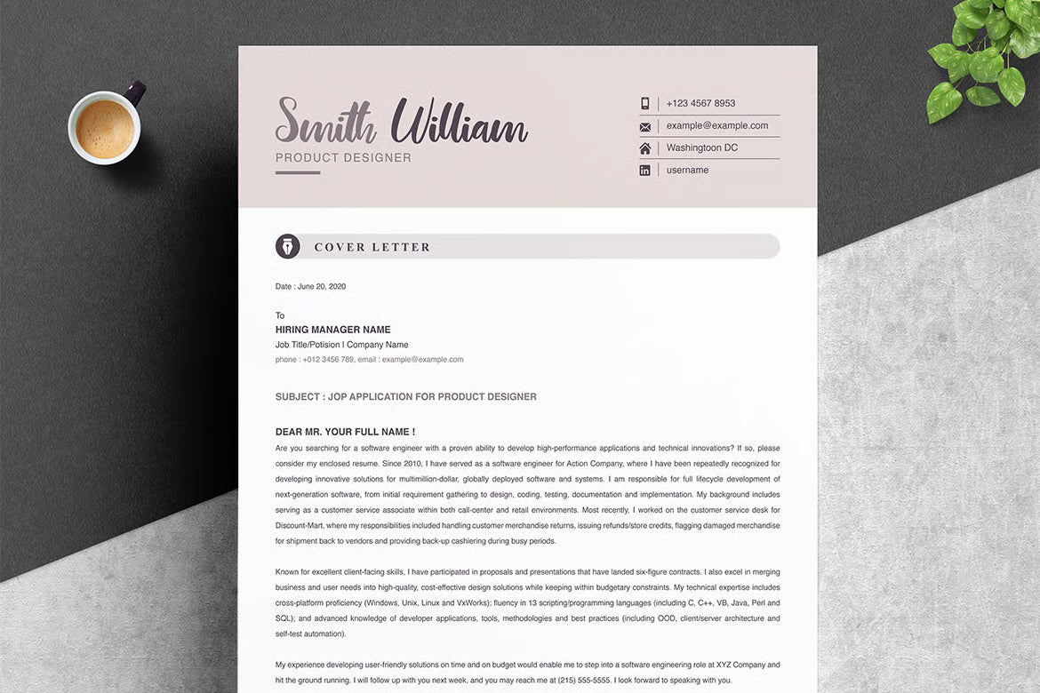 Modern Resume Template