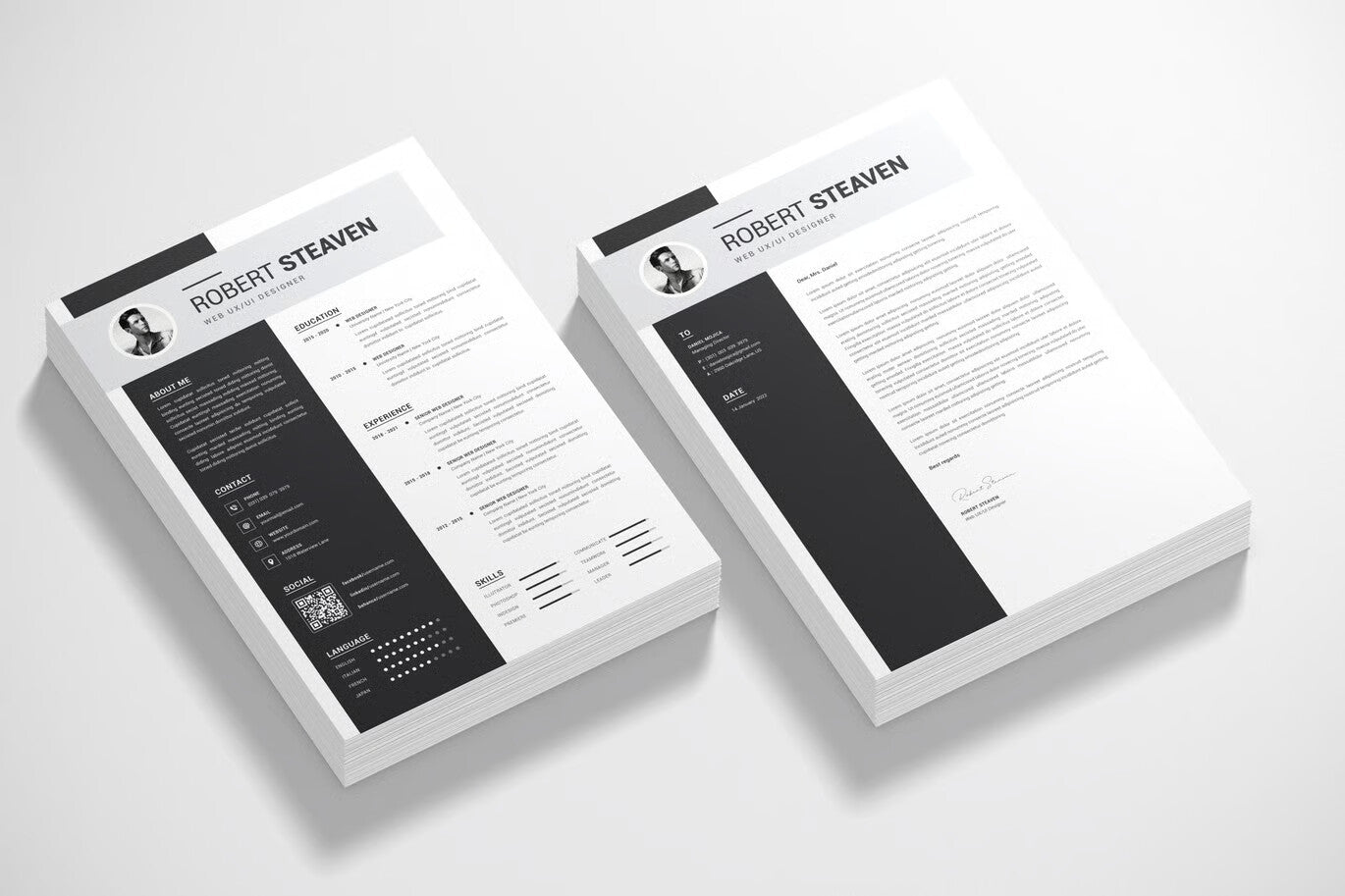 Modern Resume Word Template