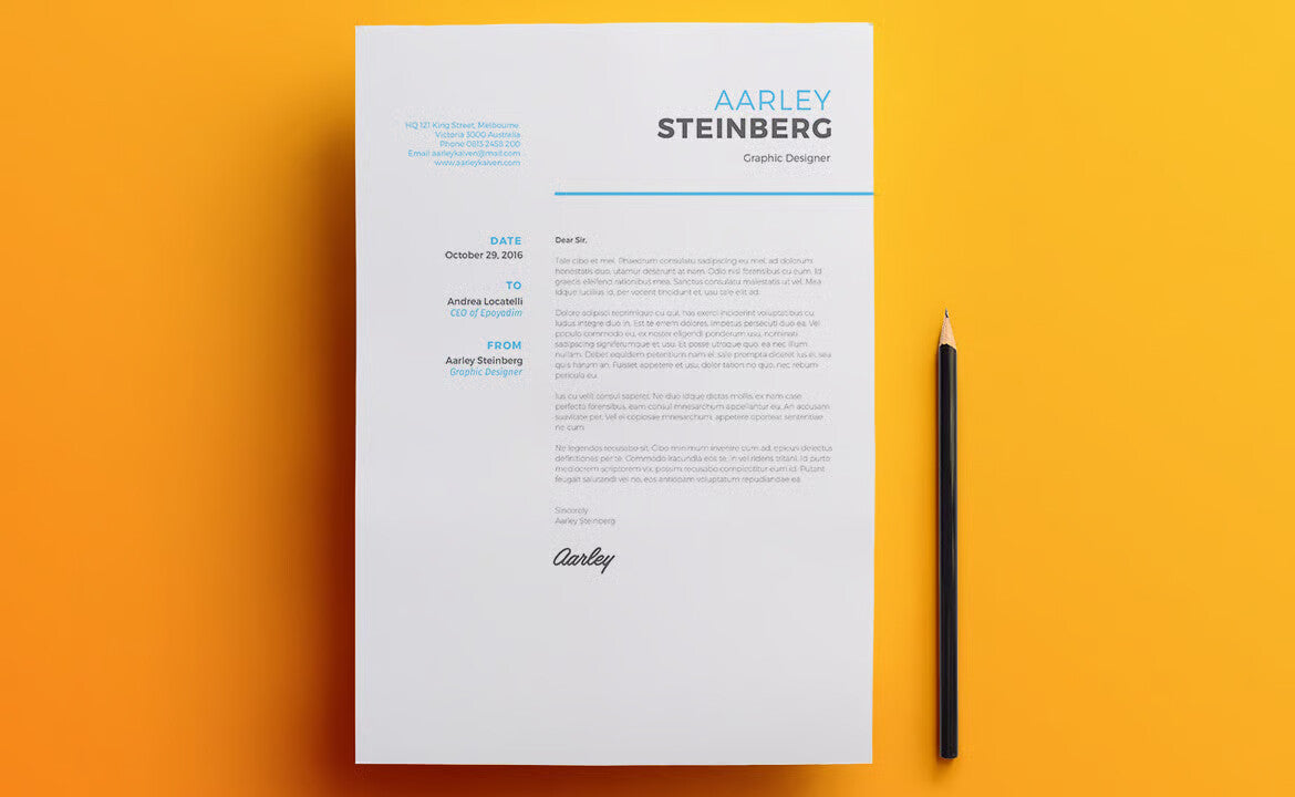 Minimalist Resume 03