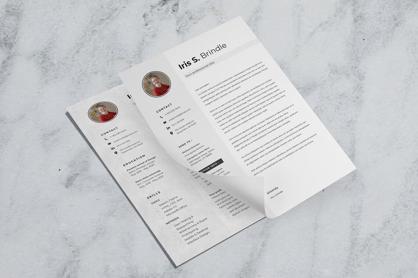 CV Resume & Letter Microsoft Word