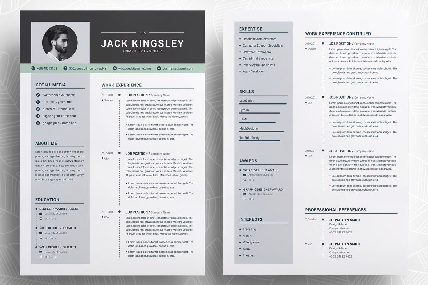 Creative Resume Template-2