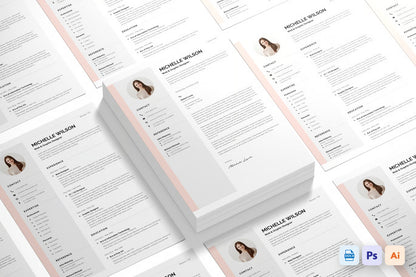 Professional Resume Master Collection – 70 Unique Resume Templates