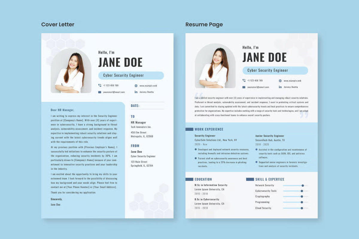 CV Resume Cyber Security V3