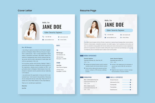 CV Resume Cyber Security V3