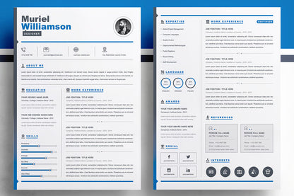 Minimalist Executive Resume Layout