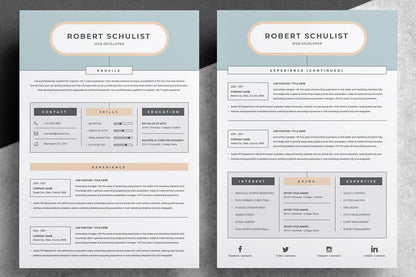 Job Resume Template