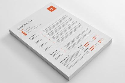 CV/Resume - Clean and modern