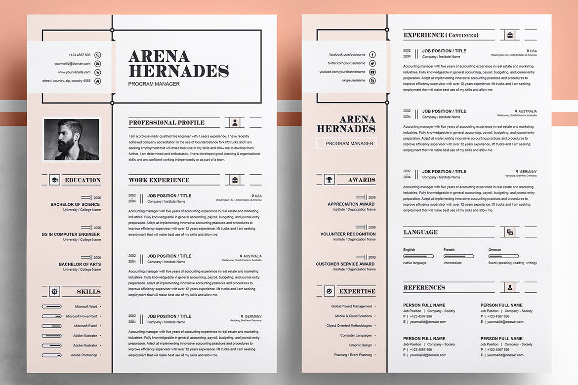 Creative Modern Resume Design