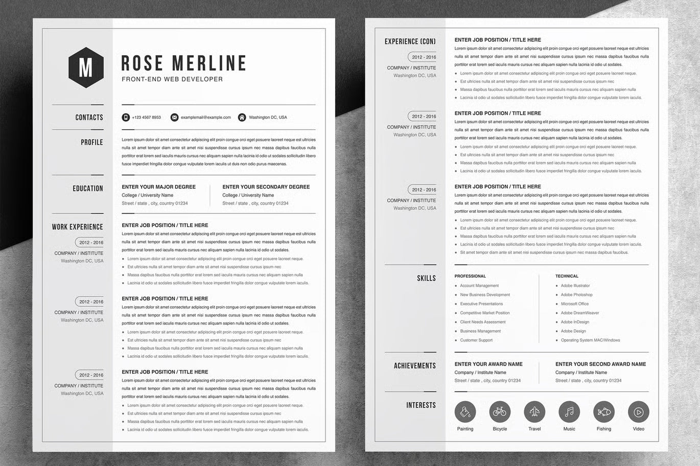 Creative Resume Template