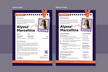 Elegant CV with Visual Character